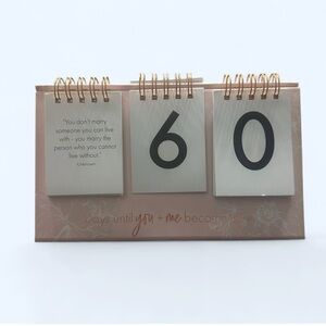 Wedding Countdown Calendar